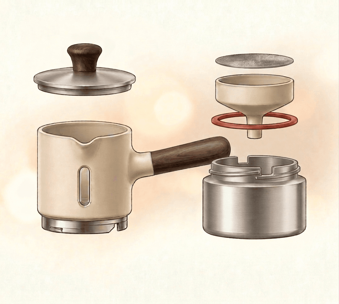 Improved moka pot