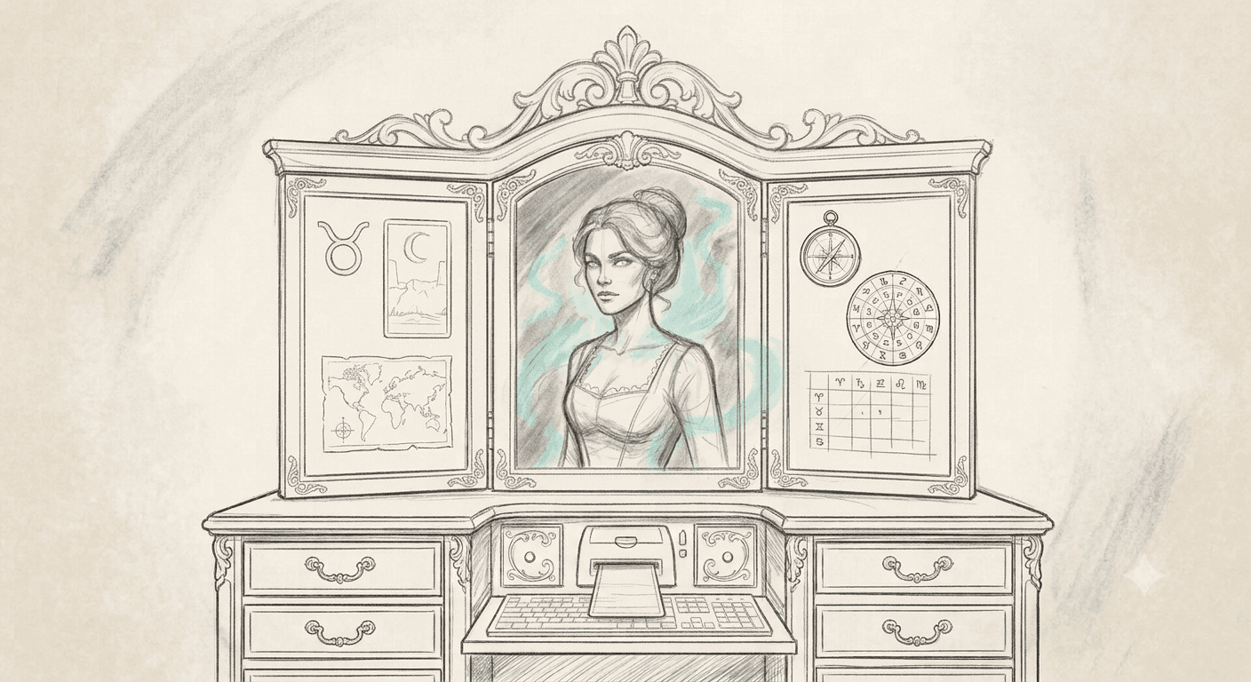 The oracle inside the mirror